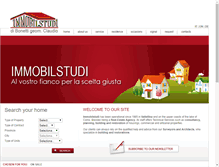 Tablet Screenshot of immobilstudi.com